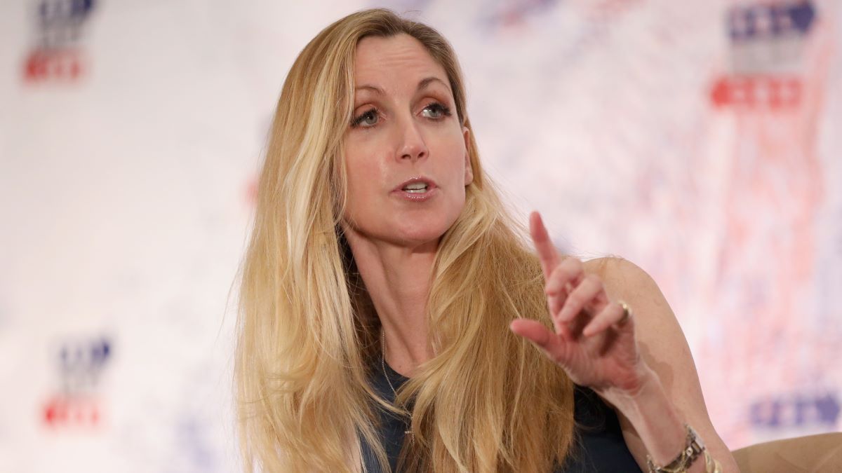 Ann Coulter speaks onstage during Politicon 2018 at Los Angeles Convention Center on October 20, 2018 in Los Angeles, California. (Photo by Rich Polk/Getty Images for Politicon)