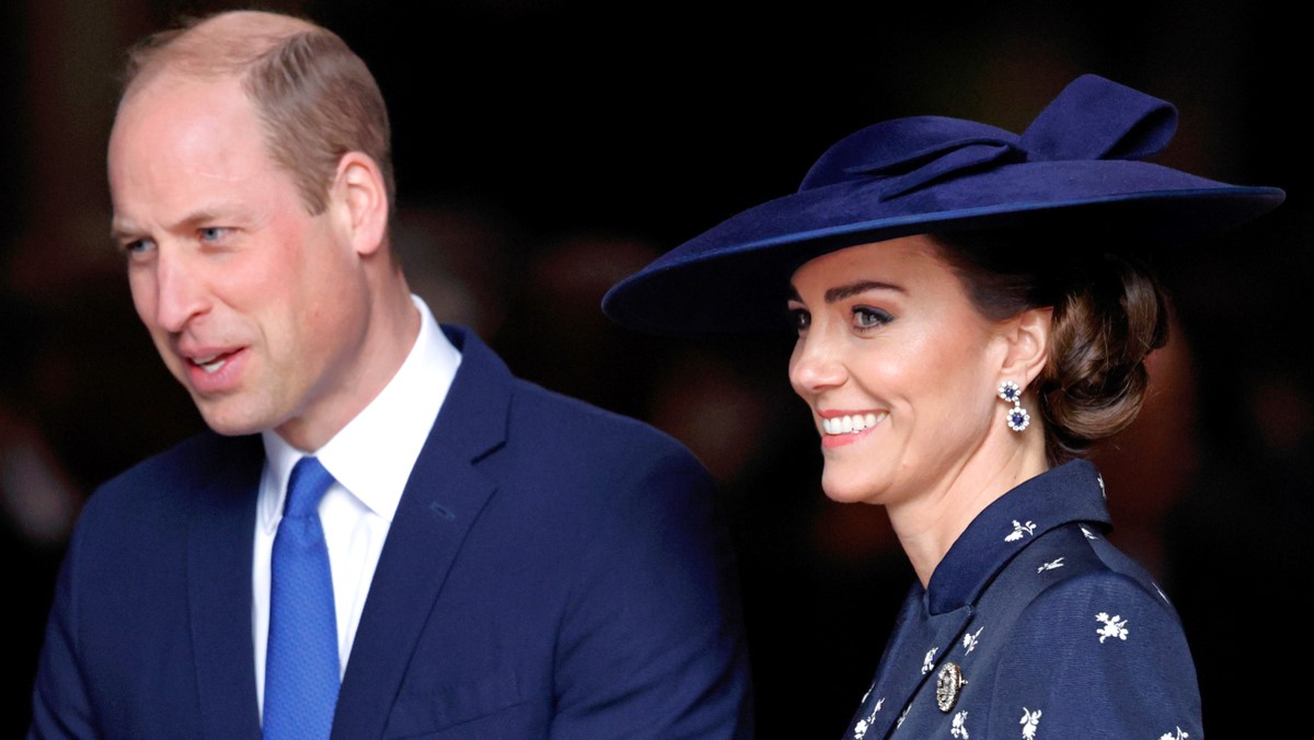 Prince William, Prince of Wales and Catherine, Princess of Wales attend the 2023 Commonwealth Day Service at Westminster Abbey on March 13, 2023 in London, England. 