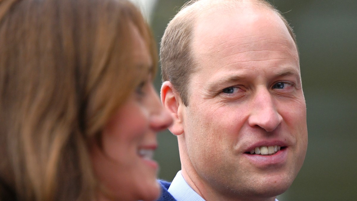 Prince William, Prince of Wales and Catherine, Princess of Wales during their visit to SportsAid at Bisham Abbey National Sports Centre to mark World Mental Health Day on October 12, 2023 in Marlow, England