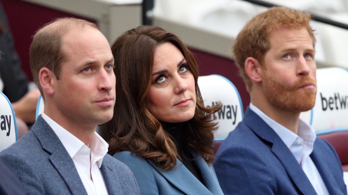 Prince William, Duke of Cambridge, Catherine, Duchess of Cambridge and Prince Harry attend the Coach Core graduation ceremony for more than 150 Coach Core apprentices at The London Stadium on October 18, 2017 in London, England.