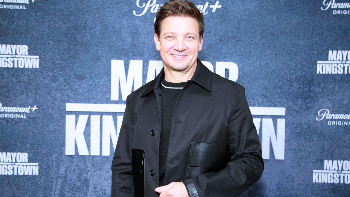 NEW YORK, NEW YORK - MAY 20: Jeremy Renner attends the Mayor Of Kingstown special advanced screening event in NY on May 20, 2024 in New York City. (Photo by Santiago Felipe/Getty Images for Paramount+)