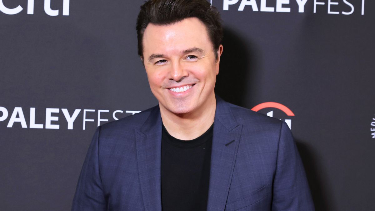 HOLLYWOOD, CALIFORNIA - APRIL 19: Seth MacFarlane arrives at Paley Fest LA 2024 - "Family Guy" 25th Anniversary Celebration at Dolby Theatre on April 19, 2024 in Hollywood, California. (Photo by Kevin Winter/Getty Images)