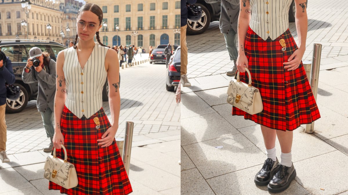 Ella Emhoff Schiaparelli : Presentation - Paris Fashion Week - Womenswear Spring/Summer 2023