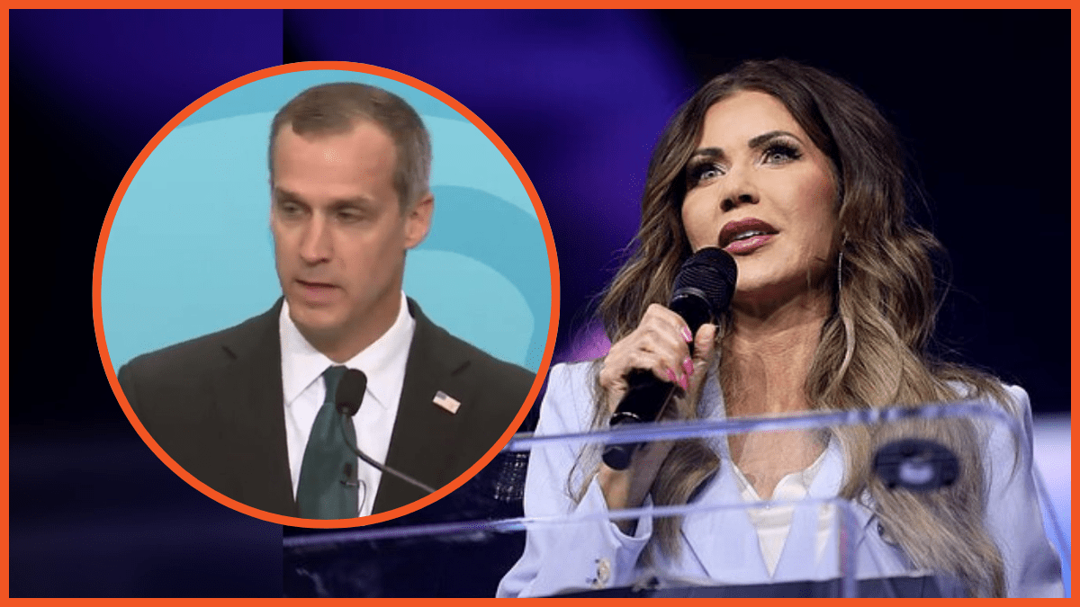 Kristi Noem and Corey Lewandowski