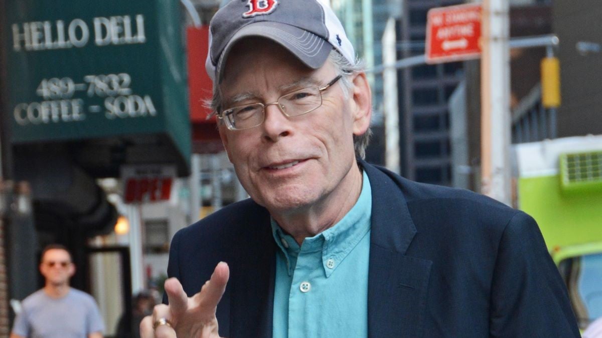 NEW YORK, NY - SEPTEMBER 11: Author Stephen King is seen on September 11, 2015 in New York City.