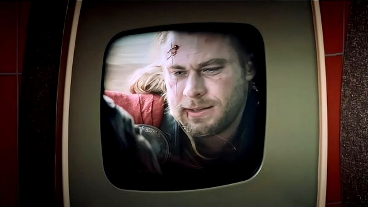 Thor crying