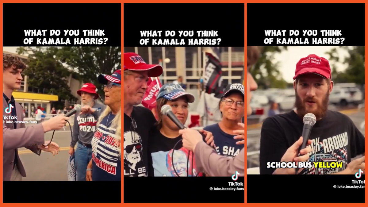 TikTok MAGA Kamala Harris