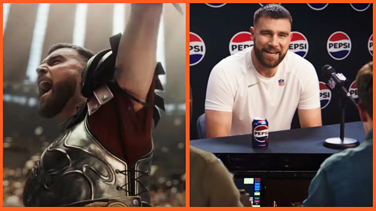 Travis Kelce in Pepsi "Make Your Gameday" ad